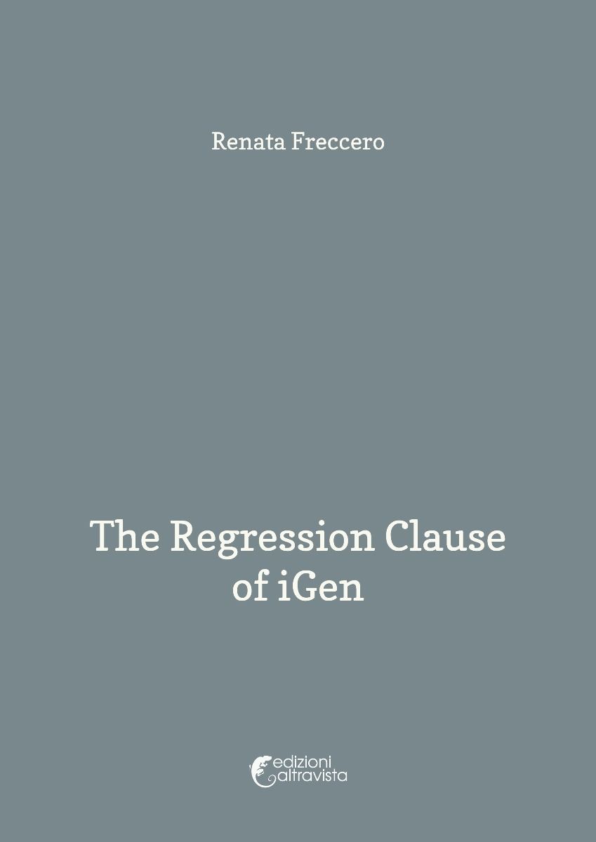 The Regression Clause of iGen - eBook